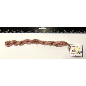 Dinky Dyes #41 Tea Tree 100% Silk Embroidery Thread 8 Mtrs Cross Stitch